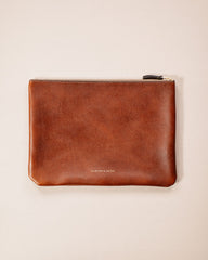 Large Tumbled Chestnut Utility Bag