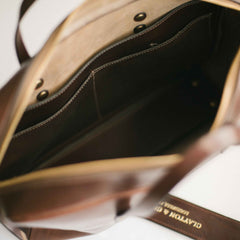 Dark Brown Messenger Bag