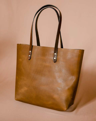 Small Batch Antique Brown Tote