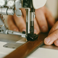Hand-Stitched Leather Belts